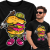 KOSZULKA  ANIMOWANA BURGER BASTARD